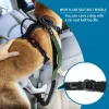 Поводные поводки TSPro Бесплатные собачьи поводки для ходьбы с безопасными ремнями автомобильного ремня безопасности Поглощающий поводки банджи с мягкой ручкой