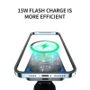 Şarj Cihazları İPhone 12 13 14 Pro Max Magsafe 15W Kablosuz Fast Chargers Cep Telefonu Araç Aksesuarları İndüksiyon Şarj Cihazı