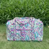 Väskor VB Cotton Print Classic Mönster Stor resväska Lätt bagagepåse Fällbar miljöskydd Bomull Stor kapacitet