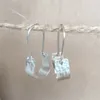 Hoop Earrings Silver Color Tiny For Women