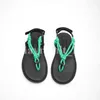 Дизайнерские сандалии женщин тапочки настоящие кожаные сандалии веревочной туфли для страза с стразами летняя пляж классический мод