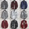 Men's Casual Shirts designer Polos T Shirts Plaid Shirt Men's long sleeve loose trend handsome large student coat new men's shirt in spring and summer Large size tops