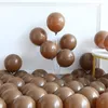 Party Decoration Balloon Garland Arch Kit Macaron Brown Blue Yellow Baby Shower Birthday Wedding Supplies Kid Toy Decorations