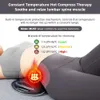 Dispositivo di trazione lombare elettrica Twinklepoch con allungamento dinamico, 2 teste di massaggio, 3 livelli di massaggio a vibrazione e impacco caldo per alleviare il mal di schiena