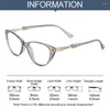 Óculos de sol Vintage Cat Eye Reading Glasses Momen Men Fashion Reader Eyewear Unisex Presbyopic OpyeGlasses Diopters 1 1.5 2 2,5 3 3.5 4