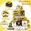 Dekorativa figurer Summer Tiered Tray Decor 17st Sunflower Farmhouse Set for Table Mantel