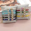 Strands Yastyt Colorido Crystal Beads Bracelets for Women Eye Eye Transparet Heart Shape Charm Novo em Jóias de Moda da Amizade