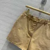 Kobiety Designer Designer Shorts 2024 NOWOŚĆ NOWOŚĆ ZRANOWANY STYLE STYLE ZESPÓŁ JENIME