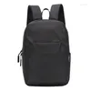 Backpack Mini Canvas Men's Fashion Black Rucksack School Bag For Man Small Male Bagpack Travel Waterproof Backpacks