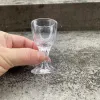6pcs verres à vin en cristal Brandy snifters spiritueux créatifs mini-cup fête buvette charmante verre de tir 15ml