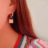 Charm Earrings Fashion Women Jewelry Earring Crystal Drop Wholesale Earrings Hoop For Party