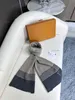 luxurious Cashmere scarf Designer Brand cashmere Scarf L letter grey color warm Men women outdoor matching Solid color shawl Classic style stripe 180X32cm