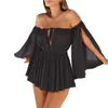 Vestidos informales Fashion Chiffon Wrap Wrap Tube Tube Top Slip Sexy Mini