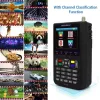 Finder Ibravebox V9 Finder HD Satellite Finder DVB S2 Digital H.265 Full 1080p Byggt 3000mAh Battery FTA