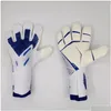 Gants de sport 4 mm gardien de but professionnel de football pour hommes adt enfants épaissis de livraison de goutte à l'extérieur athlétique extérieur dh2lq