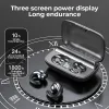 Ohrhörer TWS Bluetooth Ohrhörer Ear Clipon Sports Wireless Headphones Touch Open Ohrhörer mit Mic Mini Headset mit Power Bank 1800mah