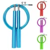 Jump Ropes Training cable ball bearing anti slip handle jump rope aluminum alloy adjustable comfortable fitness tool Y240423