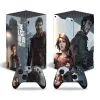 Autocollants Nouveau jeu Xbox Series X Skin Sticker Decal Cover XSX Console cutanée et 2 contrôleurs en vinyle d'autocollant pour peau