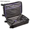 Carry-ons Hot 20 "24" 28 pulgadas Fibra de carbono Luggage Rolling Ultralight Carry On Checked