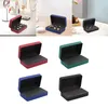 Boîte de joaillerie Box Organisateur Pu Leather Showcase Case de mode Stockage pour les femmes, plusieurs anneaux de manchette