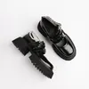 Casual Shoes Miss Keith Retro Pearl String Women Mary Jane Shoe Fashion Chain Flat Double Buckle Leather