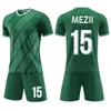 Fans Tops Tees Men Kids Football Uniforme 2022 Nuevos niños Juveniceros Jersey Jersey Puertos para niños Camisa Shorts Traje de entrenamiento DIY Custom Y240423