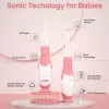 Heads Seago SG513 Kids Sonic Electric Tooth Brush Battery Power 2 min smart timer Vit LED -ljus Automatisk tänder Brushvattentät