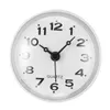 Wall Clocks 1PC Waterproof Mute Clock Bathroom AntiFog Kitchen Toilet Small Quartz Table Round Shower