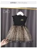 Robes de fille Darling Robe 2024 Version coréenne printemps et automne de Pompon Air Star Gauze Princess