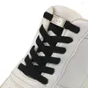 Shoe Parts 1 Pair Elastic No Tie Flat Lace For Kids And Adult Sneakers Shoelace Quick Lazy Metal Lock Laces Strings