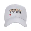 Kogelcaps gepersonaliseerd liefde bovennatuurlijke honkbal pet zonbescherming vrouwen heren verstelbare papa hoed lente snapback hoeden