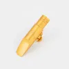 Saxophone High Quality Professional Tenor Soprano Alto Saxophone Metal Mouthpiece Gold Plating Sax Mouth Pieces Accessories Size 5 6 7 8 9