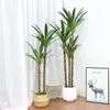 Decorative Flowers 1.7M Large Scale Simulation Plant Sisal Potted For Home Indoor Landing Fake Green Approaching Nature Tropical