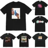 Sürpriz Tasarımcı T Erkekler Tişört Erkekler Tshirts Kadınlar İçin Siyah Gömlek Yaz Mürettebat Boyun Kısa Kol Kısa Kollu Pamuk Mektup Giysileri 70