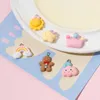 매력 10pcs 수지 실버 컬러 메탈 펜던트 멀티 컬러 스타 태양 구름 귀여운 만화 펜던트 DIY 목걸이 귀걸이 보석