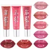 Dropshipping handaiyan jelly lip gloss ترطيب شفاه لامع لامع لامع شفاه صافح الجمال التجميلي.