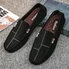 Casual Men Shoes Slip on Formal Loafers Moccasins Black Male Driving Flat Breathable Tenis Masculino Zapatillas Hombre 240410