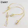 Hangers WT-JN212 WKT 2024 Fashion Sale Natural Baroque Pearl ketting Wedding Party Verstelbare prachtige ins-stijl trend