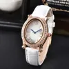 Orologio da donna alla moda a forma di diamante femminile Xiao Quarz è semplice ed elegante orologio da ginnastica per orologio impermeabile touchscreen Quartz Moving Table