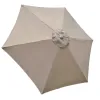 Schroniska parasola zamienna tkanina wodoodporna heksagonalne baldachim na zewnątrz ogród ochrona UV Ochrona Parasol Słońca
