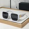 Lunettes de soleil 2024 Cadre carré acide acétique de haute qualité hommes et femmes concepteurs de lunettes de marque