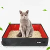 Scatole vassoio pieghevole gatto cucciolo di gatto vasino impermeabile per gatto pieghevole lettiera box portavita da viaggio da viaggio in pet box box wilet per cani