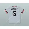 CUSTOM CAL RIPKEN JR. 5 ROCHESTER RED WINGS GRAY BASEBALL JERSEY ANY Name Number TOP Stitched S-6XL