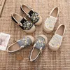 Casual Shoes Low Heel Round Toe Chinese Style Flat Women Embroidered