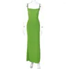 Casual jurken veter split split Long Dress Party Evening Bodycon Summer Beach