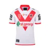 Uomini magnione sant george nativo Ulster Home Away Short Short Top Nrl British Shorts Olive Training Shirt