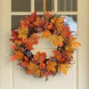 Flores decorativas Ornamento de Halloween Fake Wreath Wreath