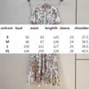Europejskie marki mody bawełniane kolorowe kwiaty drukowane stojak z krótkim rękawem sukienka midi