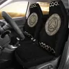 Copertini per sedili per auto Corna vichinga di Odin Triskele Pack 2 Coperchio protettivo anteriore universale