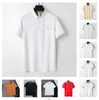 Men's Polo Shirt Designer de algodão masculino Manga curta Casual Brand Brand Men todos os dias Casual Desgas